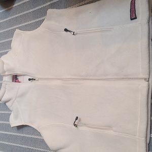 Womens Vineyard Vines fleece vest size small